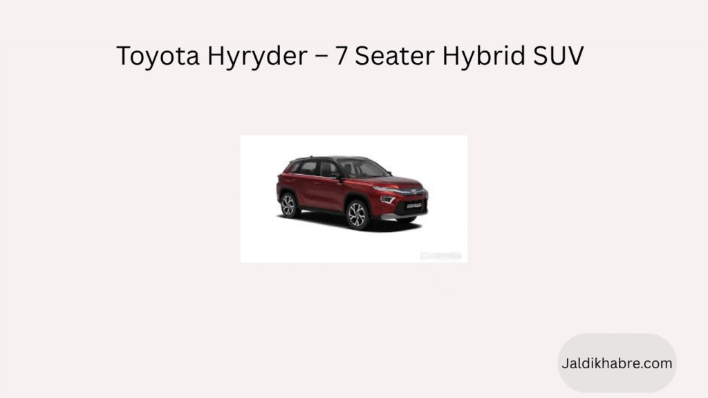 7 seater SUV