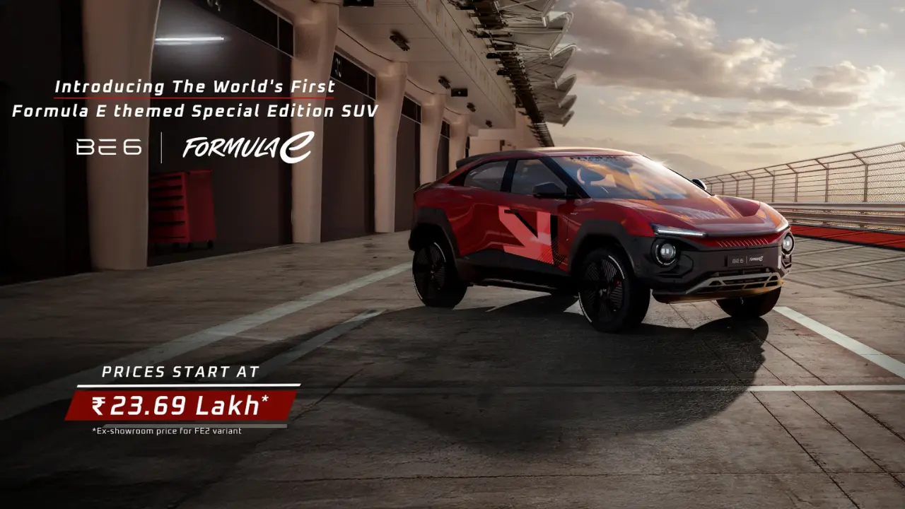 Mahindra BE 6 Formula E Edition Price & Variants
