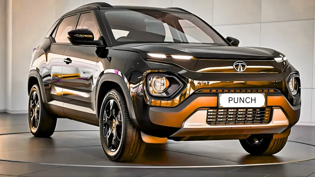 tata punch facelift revealed