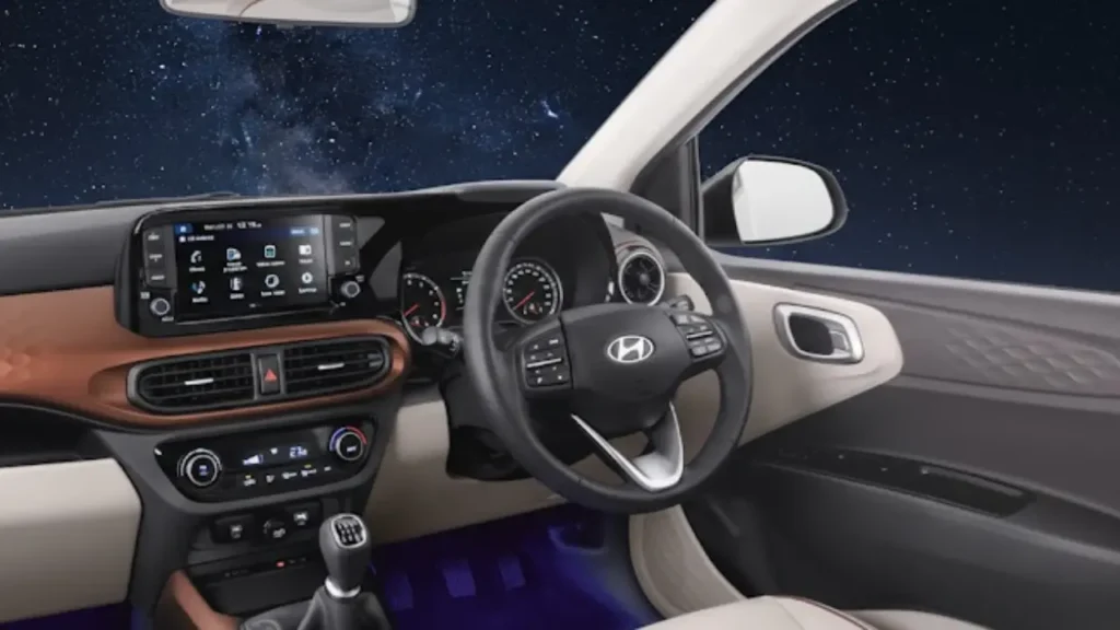 Hyundai Aura 2026 Engine Options and Interior